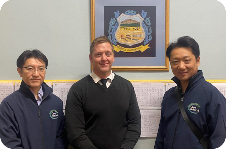 新しく就任された校長先生