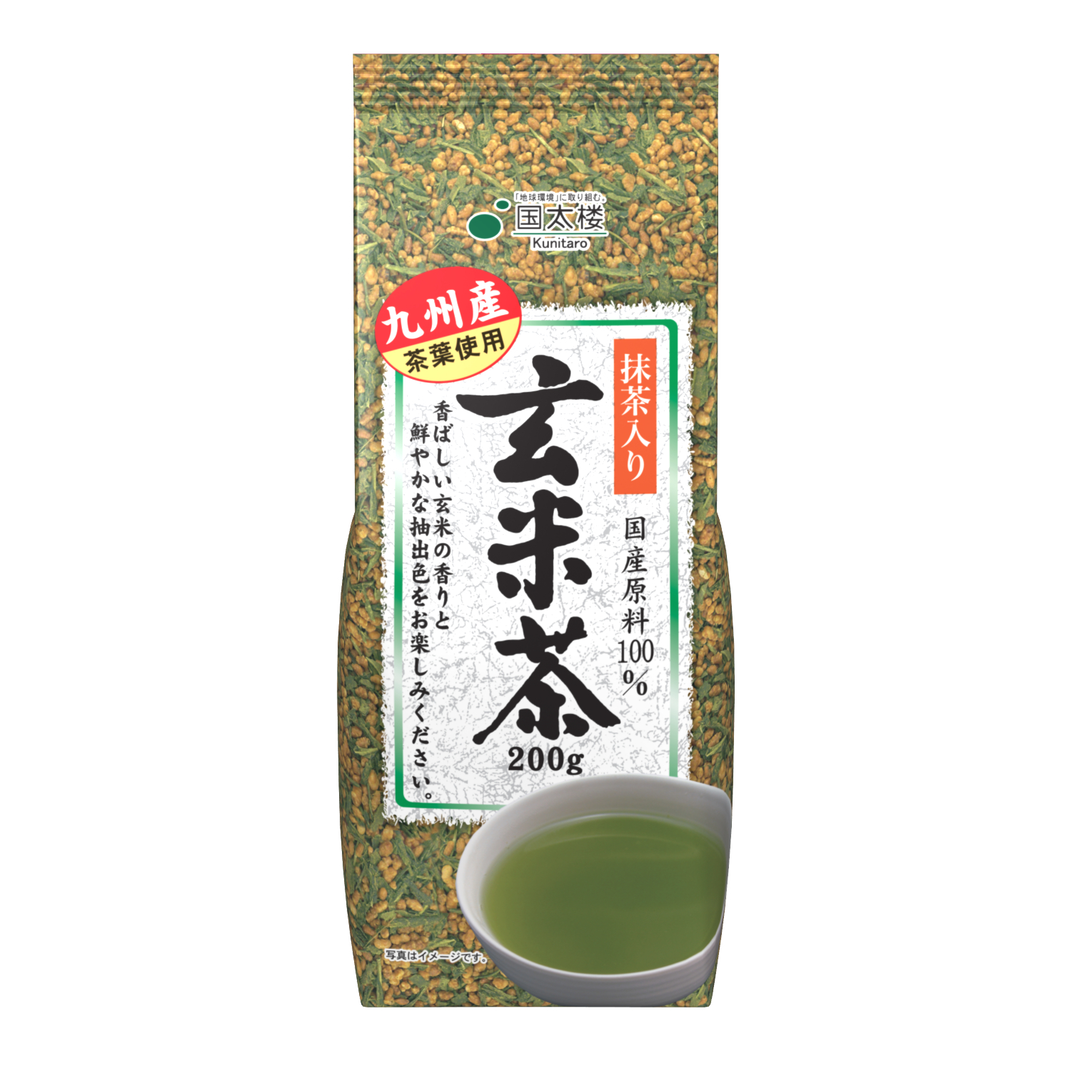 抹茶入り玄米茶　180g